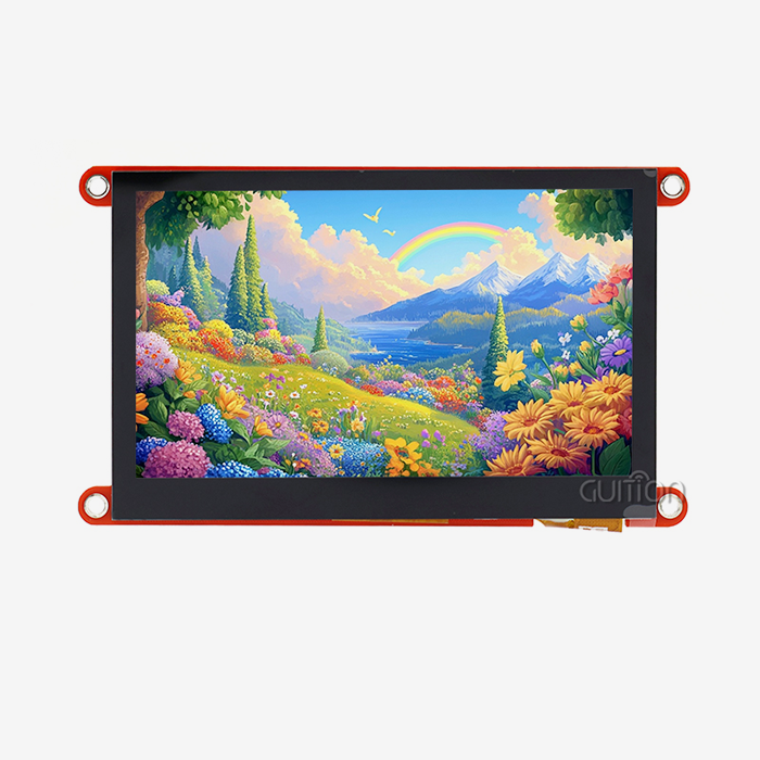 Capacitive touch display module